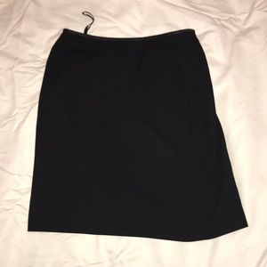 Black business skirt